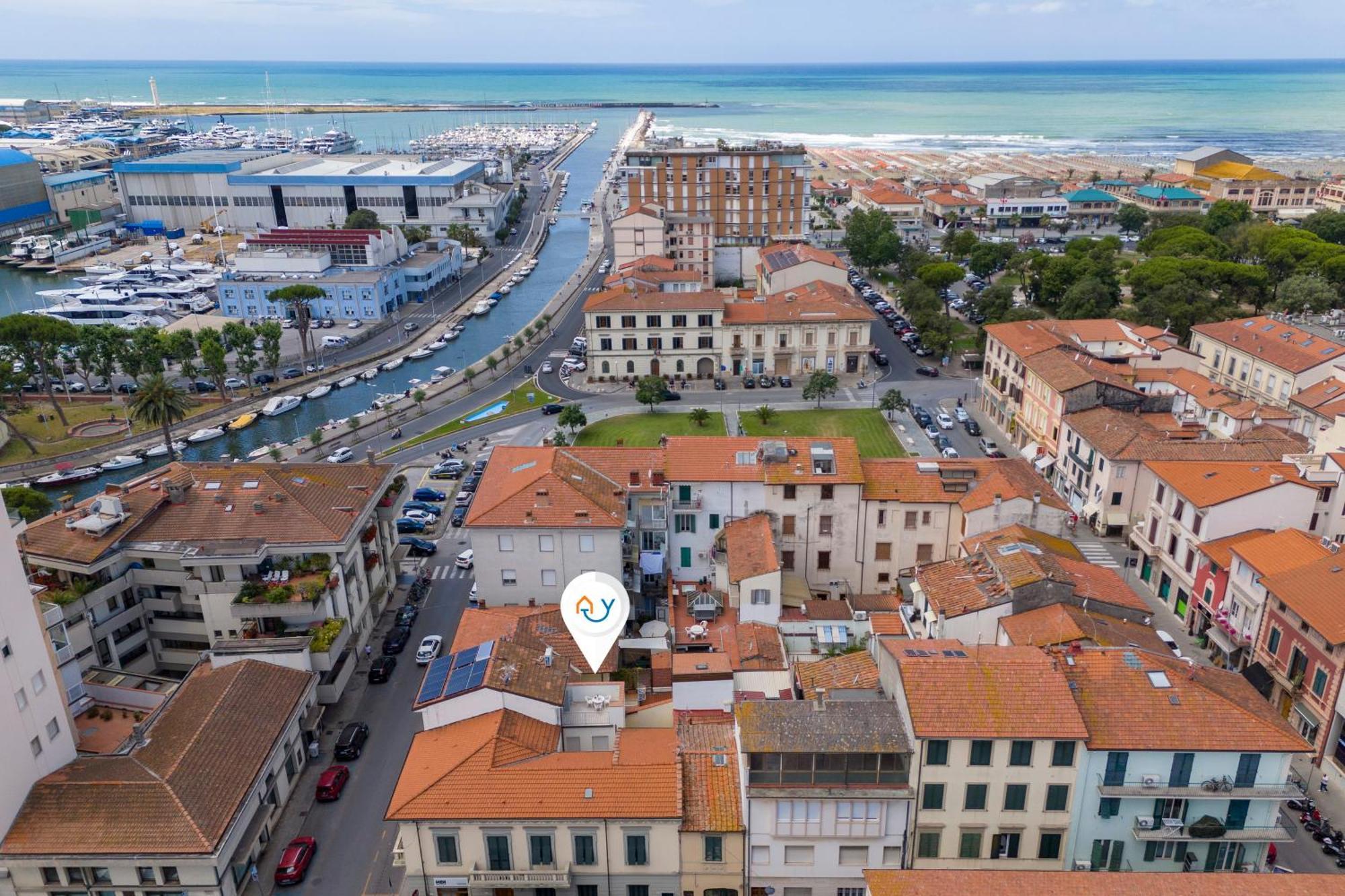 La Suite 2 Ondina Viareggio 200M From Sea - Happy Rentals 外观 照片